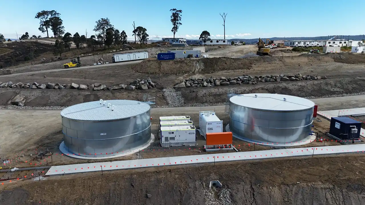 Borumba pumped hydro water infrastructure project — PC Water engineered tank delivery